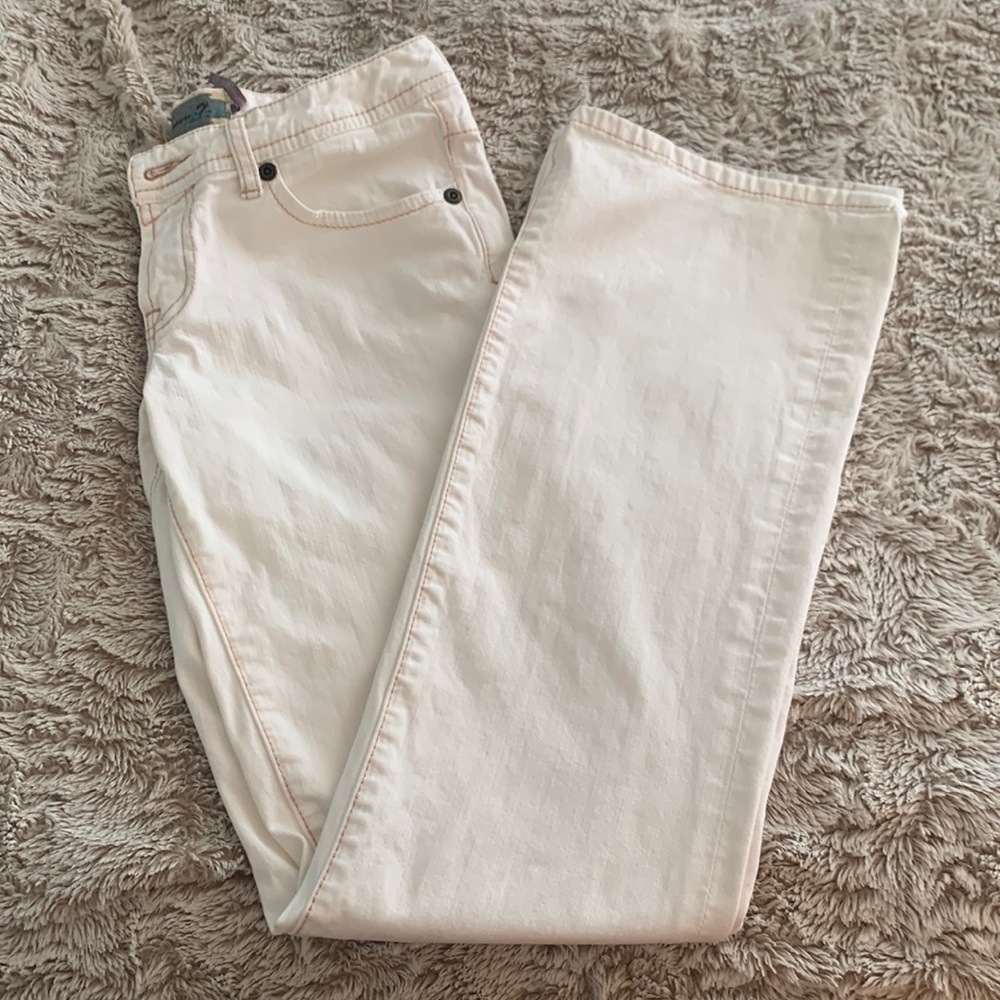 Seven 7 White Jeans